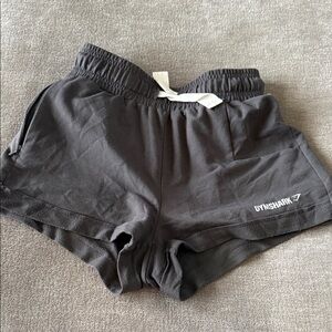 Gymshark Women's Charcoal Athletic Shorts